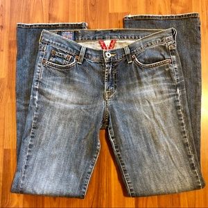Lucky Brand Boot Cut Jeans - Lightly Distressed